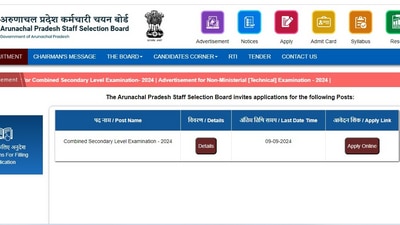 APSSB CSLE 2024: Registration for grade C posts begins (apssb.nic.in) APSSB CSLE 2024: Registration for grade C posts begins (apssb.nic.in)