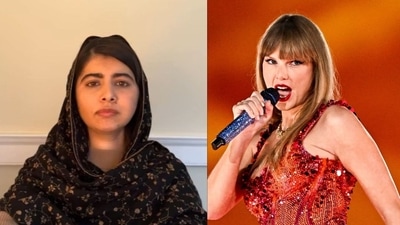 Malala Yousafzai attended her first "proper" concert at Taylor Swift's show in London.
(@malala/Instagram, Photo by JULIEN DE ROSA / AFP) / -- IMAGE RESTRICTED TO EDITORIAL USE - STRICTLY NO COMMERCIAL USE -- Malala Yousafzai attended her first "proper" concert at Taylor Swift's show in London.
(@malala/Instagram, Photo by JULIEN DE ROSA / AFP) / -- IMAGE RESTRICTED TO EDITORIAL USE - STRICTLY NO COMMERCIAL USE --