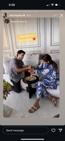 Mira Rajput tied Rakhi to brother-in-law Ishaan Khatter. Mira Rajput tied Rakhi to brother-in-law Ishaan Khatter.