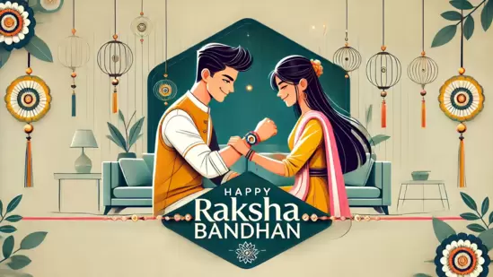 Happy Raksha Bandhan 2024: Send these adorable and warm wishes to your brother and sisters.