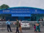 The AIIMS stated that patients with fever, rash, or a history of contact with confirmed Monkeypox cases should be flagged for immediate assessment. (Vipin Kumar/HT Photo) The AIIMS stated that patients with fever, rash, or a history of contact with confirmed Monkeypox cases should be flagged for immediate assessment. (Vipin Kumar/HT Photo)
