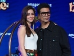 Call Me Bae stars Ananya Panday as a rich South Delhi heiress who is humbled in the course of the show. It is backed by Karan Johar's Dharmatic Entertainment. (Photo by SUJIT JAISWAL / AFP)(AFP)