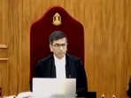 A bench comprising Chief Justice of India (CJI) D.Y. Chandrachud, Justice J.B. Pardiwala and Justice Manoj Misra during hearing on suo moto case related to the sexual assault and murder of a postgraduate trainee doctor in Kolkata. A bench comprising Chief Justice of India (CJI) D.Y. Chandrachud, Justice J.B. Pardiwala and Justice Manoj Misra during hearing on suo moto case related to the sexual assault and murder of a postgraduate trainee doctor in Kolkata.