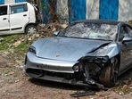 Porsche car which was involved in the accident that killed two in Pune (File Photro) Porsche car which was involved in the accident that killed two in Pune (File Photro)