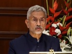 External affairs minister S Jaishankar speaks at the press conference after the 2+2 India-Japan ministerial meeting.(PTI screengrab) External affairs minister S Jaishankar speaks at the press conference after the 2+2 India-Japan ministerial meeting.(PTI screengrab)