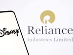 Disney and Reliance logos are seen in this illustration