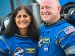 (FILES) NASA astronauts Butch Wilmore (R) and Suni Williams, wearing Boeing spacesuits, depart the Neil A. Armstrong Operations and Checkout Building at Kennedy Space Center for Launch Complex 41 at Cape Canaveral Space Force Station in Florida to board the Boeing CST-100 Starliner spacecraft for the Crew Flight Test launch , on June 5, 2024. Two astronauts stranded in space may sound like the start to a big-screen science thriller, but the Boeing Starliner mission is no work of Hollywood fiction. Astronauts Barry "Butch" Wilmore and Sunita "Suni" Williams were originally scheduled to spend a little more than a week aboard the International Space Station as part of the debut crew flight test of the Starliner. However, the spacecraft encountered several issues during the flight, and now the two astronauts will likely have to extend their stay aboard the ISS for several months. (Photo by Miguel J. Rodriguez Carrillo / AFP) (FILES) NASA astronauts Butch Wilmore (R) and Suni Williams, wearing Boeing spacesuits, depart the Neil A. Armstrong Operations and Checkout Building at Kennedy Space Center for Launch Complex 41 at Cape Canaveral Space Force Station in Florida to board the Boeing CST-100 Starliner spacecraft for the Crew Flight Test launch , on June 5, 2024. Two astronauts stranded in space may sound like the start to a big-screen science thriller, but the Boeing Starliner mission is no work of Hollywood fiction. Astronauts Barry "Butch" Wilmore and Sunita "Suni" Williams were originally scheduled to spend a little more than a week aboard the International Space Station as part of the debut crew flight test of the Starliner. However, the spacecraft encountered several issues during the flight, and now the two astronauts will likely have to extend their stay aboard the ISS for several months. (Photo by Miguel J. Rodriguez Carrillo / AFP)
