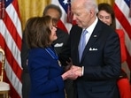 Nancy Pelosi hailed Joe Biden for withdrawing from the race, stating that he made “decision for the country.” 