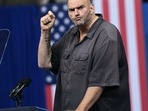 US Senator John Fetterman claimed that there is no link between his absence from the DNC and his views on Israel.(AFP) US Senator John Fetterman claimed that there is no link between his absence from the DNC and his views on Israel.(AFP)
