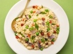 Upma is a nutritious and light, yet fulfilling lunch option for your child.(Pinterest/mariasmenu.com) Upma is a nutritious and light, yet fulfilling lunch option for your child.(Pinterest/mariasmenu.com)