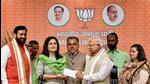 Tosham MLA Kiran Choudhry had quit the Congress to join the BJP in June. She is likely to be nominated as the BJP’s candidate for the Rajya Sabha byelection. (HT file photo) Tosham MLA Kiran Choudhry had quit the Congress to join the BJP in June. She is likely to be nominated as the BJP’s candidate for the Rajya Sabha byelection. (HT file photo)