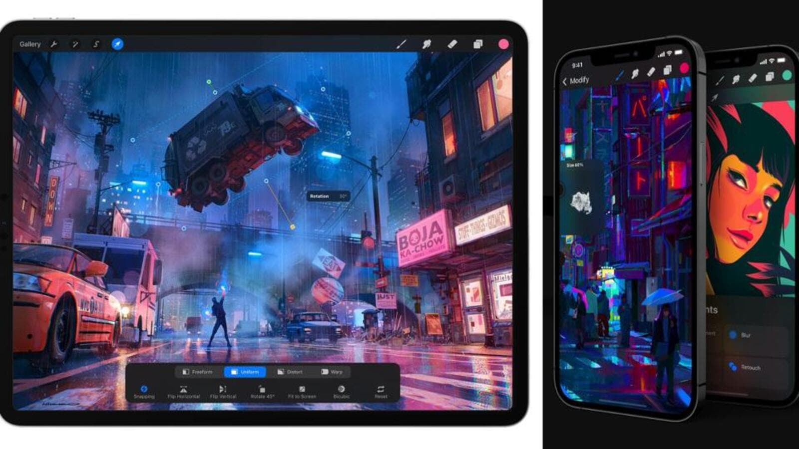 Procreate takes a risky stance on the influence of AI on digital art apps