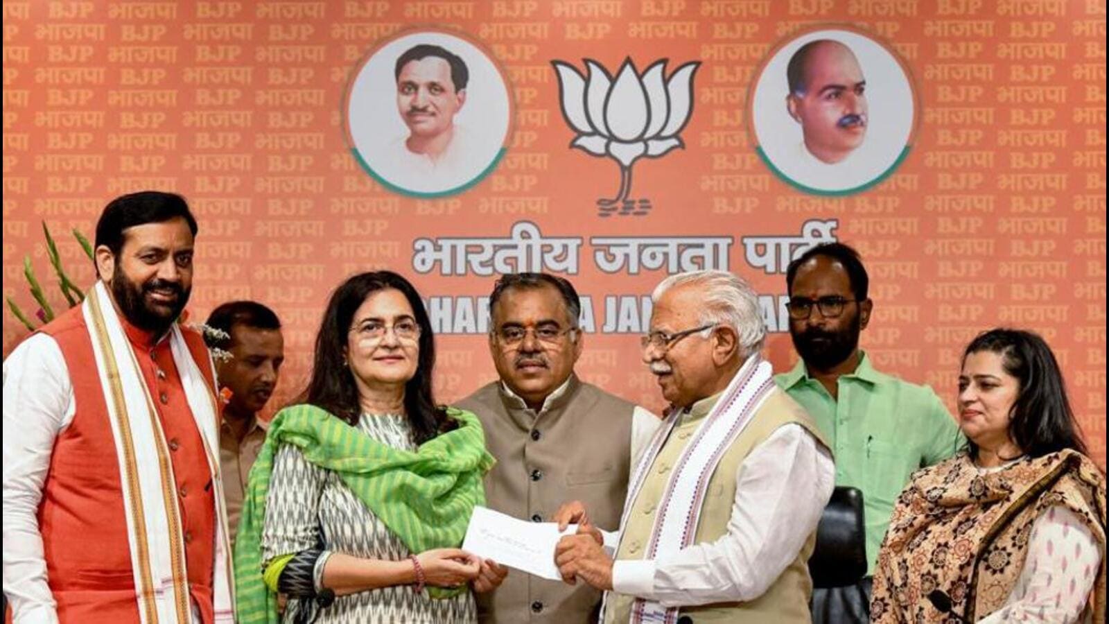 Kiran Choudhry quits Haryana assembly, likely to be fielded by BJP in RS bypoll