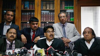 Bar Council of India chairman Manan Kumar Mishra (PTI) Bar Council of India chairman Manan Kumar Mishra (PTI)