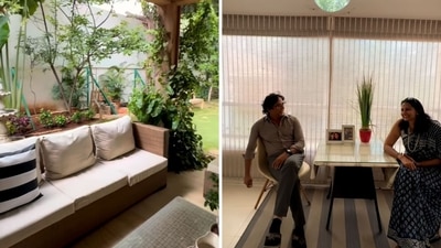 A modern country house in the heart of Bengaluru. (Instagram/@priyamsaraswat) A modern country house in the heart of Bengaluru. (Instagram/@priyamsaraswat)