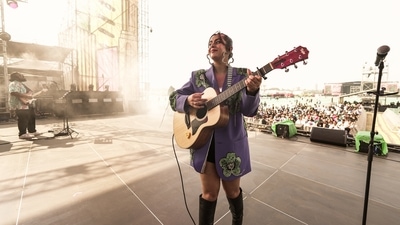 Kamakshi Khanna performed at Lollapalooza, earlier this year.