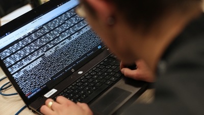 (FILES) US Officials blame Iran for cyber intrusion into Trump and Biden-Harris campaign. (Photo by THOMAS SAMSON / AFP) (AFP) (FILES) US Officials blame Iran for cyber intrusion into Trump and Biden-Harris campaign. (Photo by THOMAS SAMSON / AFP) (AFP)