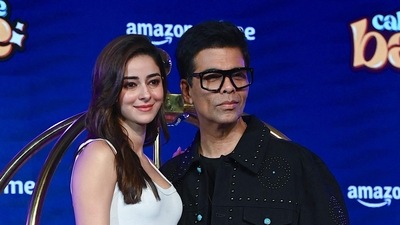 Call Me Bae stars Ananya Panday as a rich South Delhi heiress who is humbled in the course of the show. It is backed by Karan Johar's Dharmatic Entertainment. (Photo by SUJIT JAISWAL / AFP) (AFP) Call Me Bae stars Ananya Panday as a rich South Delhi heiress who is humbled in the course of the show. It is backed by Karan Johar's Dharmatic Entertainment. (Photo by SUJIT JAISWAL / AFP) (AFP)