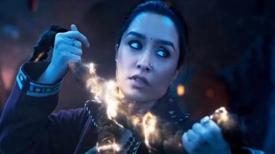 Stree 2 worldwide box office collection day 3: Shraddha Kapoor in a still from the film. Stree 2 worldwide box office collection day 3: Shraddha Kapoor in a still from the film.
