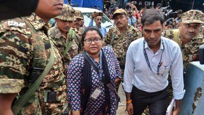 The CBI team arrives at the RG Kar Government Hospital in Kolkata on Tuesday for investigation of the alleged sexual assault and murder of a postgraduate trainee doctor. (ANI) The CBI team arrives at the RG Kar Government Hospital in Kolkata on Tuesday for investigation of the alleged sexual assault and murder of a postgraduate trainee doctor. (ANI)