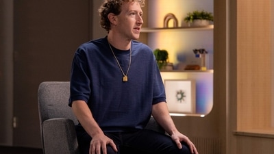 Mark Zuckerberg revealed the email ID he used to create his first Facebook account while replying to a Threads user. (Bloomberg) Mark Zuckerberg revealed the email ID he used to create his first Facebook account while replying to a Threads user. (Bloomberg)