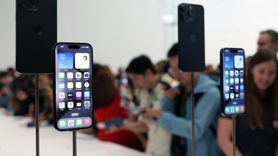 iPhone 16 Pro and iPhone 16 Pro Max are expected to come in a new Desert Titanium colourway this year. (Getty Images via AFP) iPhone 16 Pro and iPhone 16 Pro Max are expected to come in a new Desert Titanium colourway this year. (Getty Images via AFP)