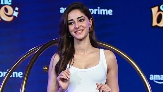 Talking about Call Me Bae, Ananya Panday said, 'It's an amalgamation of all chick-flicks I grew up watching.' (Photo by SUJIT JAISWAL / AFP)(AFP)