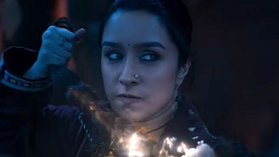 Stree 2 box office collection day 5: Shraddha Kapoor in a still from the film. Stree 2 box office collection day 5: Shraddha Kapoor in a still from the film.