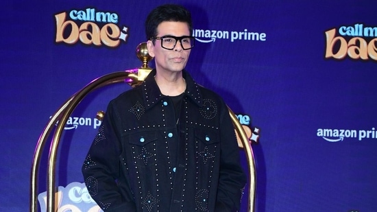 At the trailer launch event, filmmaker Karan Johar said that Call Me Bae is the best performance of Ananya Panday and will define her work in the industry.(Varinder Chawla)