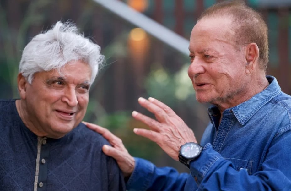 Javed Akhtar and Salim Khan unite at the end of Angry Young Men