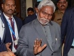 Jharkhand water resources minister and former chief minister Champai Soren. (File)