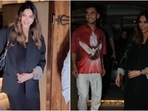 Mom-to-be Deepika Padukone enjoys a dinner date with Lakshya Sen and Ranveer Singh's family. Mom-to-be Deepika Padukone enjoys a dinner date with Lakshya Sen and Ranveer Singh's family.