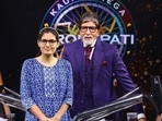 Nareshi Meena with Amitabh Bachchan in Kaun Banega Crorepati. Nareshi Meena with Amitabh Bachchan in Kaun Banega Crorepati.
