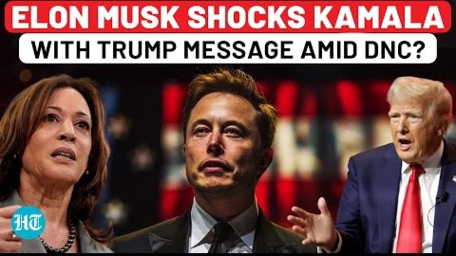 Amid DNC, Elon Musk Mocks & Shocks Kamala Harris With Response To Trump ...