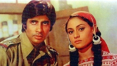 Amitabh Bachchan and Jaya Bachchan in a still from Zanjeer. Amitabh Bachchan and Jaya Bachchan in a still from Zanjeer.