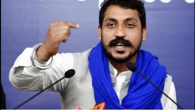 Azad Samaj Party chief and MP from Nagina constituency Chandra Shekhar Azad (HT File Photo)