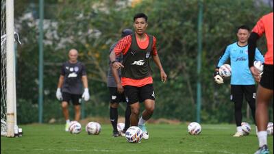 Chinglensana Singh. (ISL) Chinglensana Singh. (ISL)