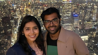Nayrhit and Rishita are both graduates of IIT Kharagpur. (X/@NayrhitB)
