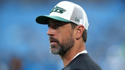Aaron Rodgers admitted that he was upset at the framing of the rumor as he felt that the whole idea was to shame somebody who is gay. (Getty Images via AFP) Aaron Rodgers admitted that he was upset at the framing of the rumor as he felt that the whole idea was to shame somebody who is gay. (Getty Images via AFP)