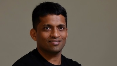 Byju Raveendran, founder of Byju's, the Bangalore-based educational technology start-up is seen. (AFP) Byju Raveendran, founder of Byju's, the Bangalore-based educational technology start-up is seen. (AFP)