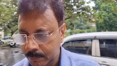 Former RG Kar Hospital principal Sandip Ghosh reaches CBI office for questioning in connection with the rape and murder case. (PTI Photo) Former RG Kar Hospital principal Sandip Ghosh reaches CBI office for questioning in connection with the rape and murder case. (PTI Photo)