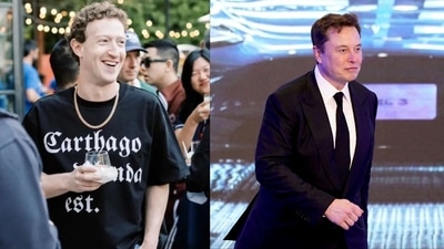 Meta CEO Mark Zuckerberg (L) and X owner Elon Musk (R) Meta CEO Mark Zuckerberg (L) and X owner Elon Musk (R)