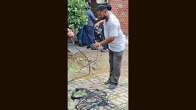 Officials say 30,000 connections checked in 40 raids till July , 313 cases of thefts and 498 incidents of meter tampering flagged. (HT Photo) Officials say 30,000 connections checked in 40 raids till July , 313 cases of thefts and 498 incidents of meter tampering flagged. (HT Photo)