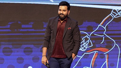 Team India cricketer Rohit Sharma during CEAT Cricket Awards, in Mumbai, Wednesday (PTI) Team India cricketer Rohit Sharma during CEAT Cricket Awards, in Mumbai, Wednesday (PTI)