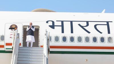 Prime Minister Narendra Modi departing for Poland and Ukraine on Wednesday. (Photo from X) Prime Minister Narendra Modi departing for Poland and Ukraine on Wednesday. (Photo from X)