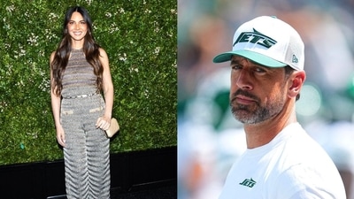 Aaron Rodgers denies allegations of Olivia Munn being the reason behind his family's fallout. (REUTERS/Eduardo Munoz, Mitchell Leff/Getty Images/AFP (Photo by Mitchell Leff / GETTY IMAGES NORTH AMERICA / Getty Images via AFP)) Aaron Rodgers denies allegations of Olivia Munn being the reason behind his family's fallout. (REUTERS/Eduardo Munoz, Mitchell Leff/Getty Images/AFP (Photo by Mitchell Leff / GETTY IMAGES NORTH AMERICA / Getty Images via AFP))