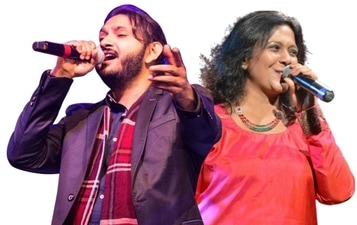 SIngers Sumeet Kumar and Shailaja Subramanian