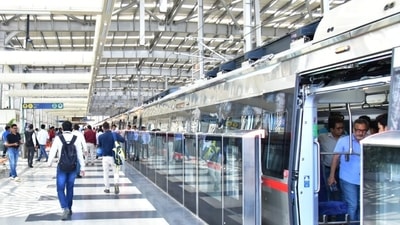 The BMRCL is addressing the congestion by opening additional gates and increasing feeder bus services. (Representative image) (HT Photo/Sakib Ali) The BMRCL is addressing the congestion by opening additional gates and increasing feeder bus services. (Representative image) (HT Photo/Sakib Ali)