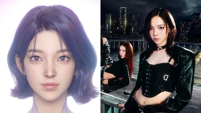Originally introduced in aespa's digital universe, Kwangya, Naevis will debut with various endeavours including music, webtoons, and brand partnerships, connecting real and virtual worlds. (SM Ent) Originally introduced in aespa's digital universe, Kwangya, Naevis will debut with various endeavours including music, webtoons, and brand partnerships, connecting real and virtual worlds. (SM Ent)