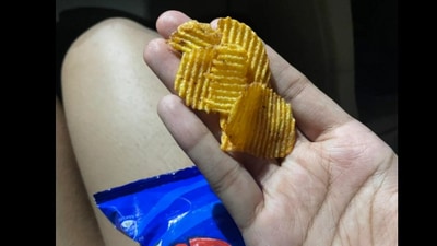 Snapshot of the four chips found in a packet. (Reddit) Snapshot of the four chips found in a packet. (Reddit)